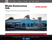 Tablet Screenshot of blakecontractors.co.uk